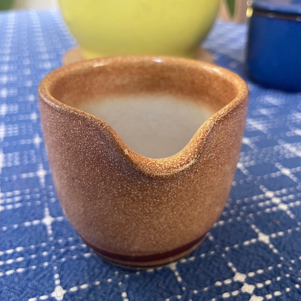 Heath ceramics creamer (1970s)